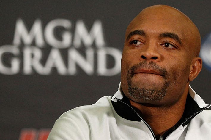 Anderson Silva believes Georges St-Pierre only takes easy fights