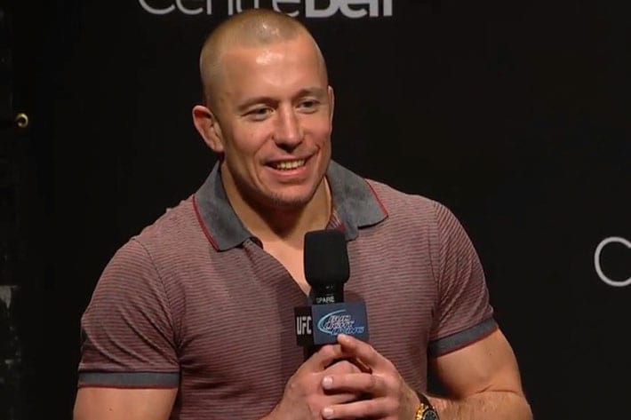 George St-Pierre believes the fight he needs to cement his MMA legacy is with Khabib Nurmagomedov