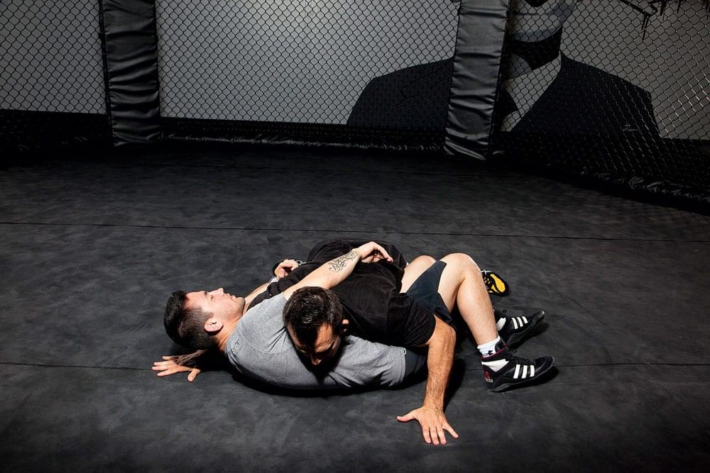 Kenny Johnson wrestling technique The doubleleg takedown Fighters Only