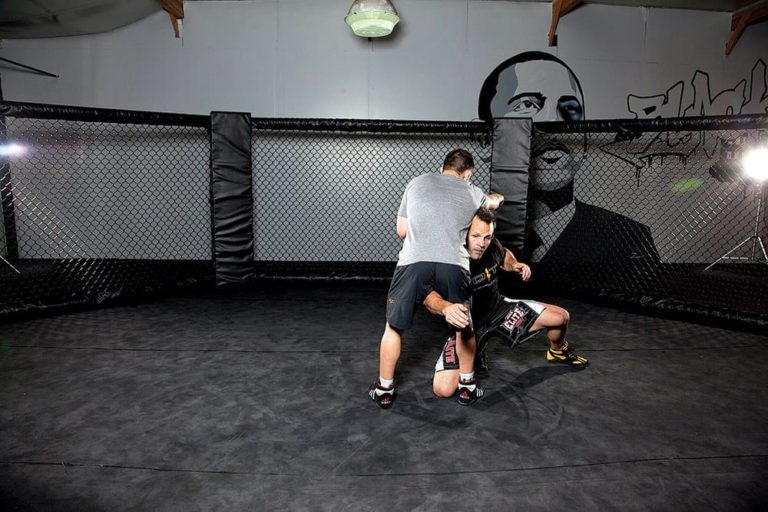 Kenny Johnson wrestling technique Highcrotch takedown Fighters Only