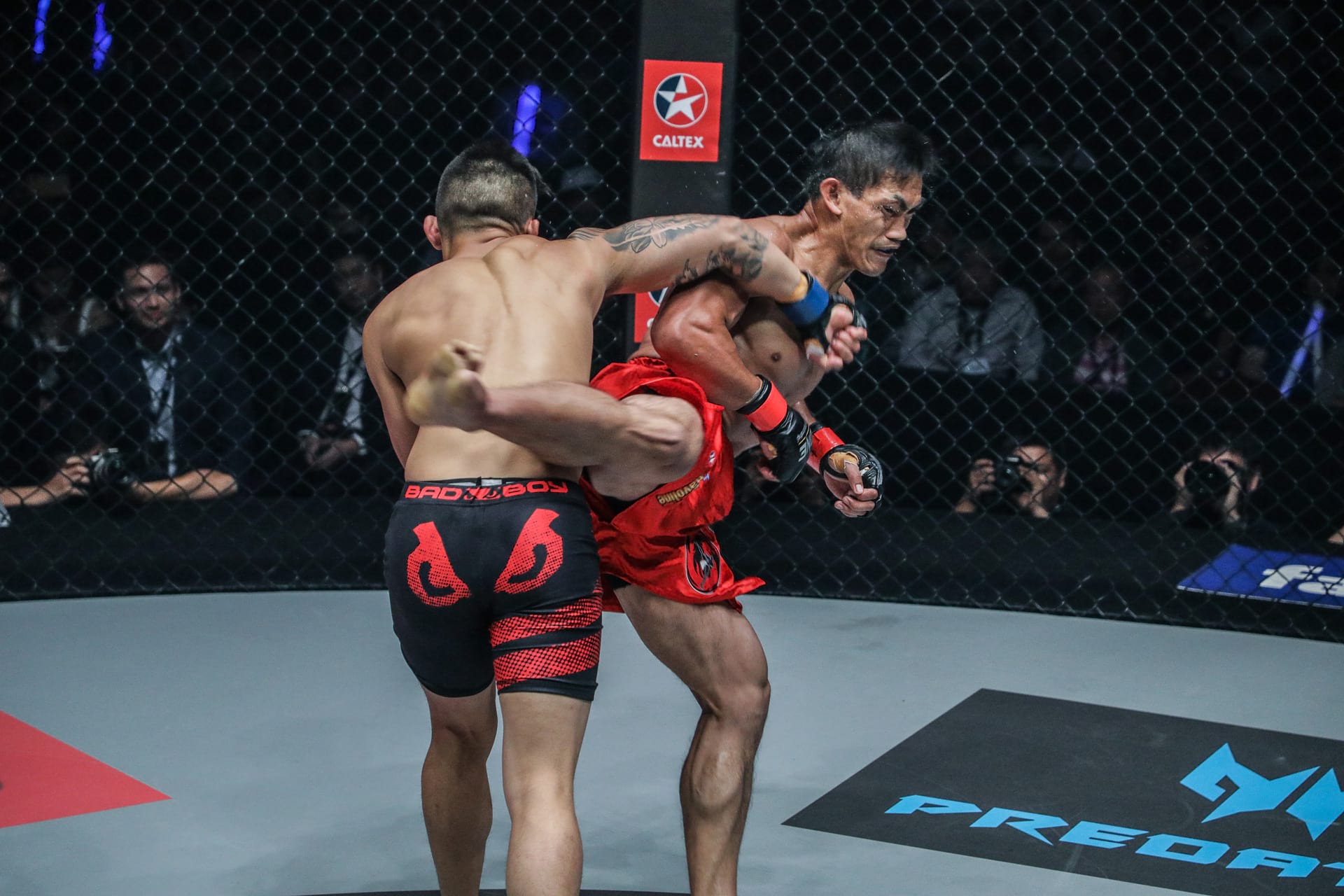 martin nguyen landing a strike