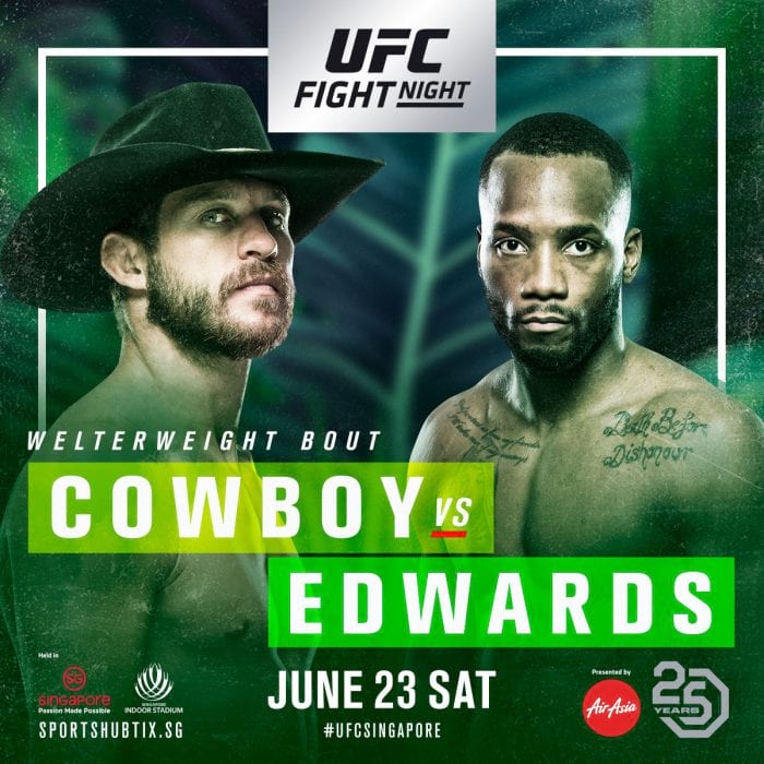 UFC Singapore: Cowboy vs Edwards results and highlights – Fighters Only