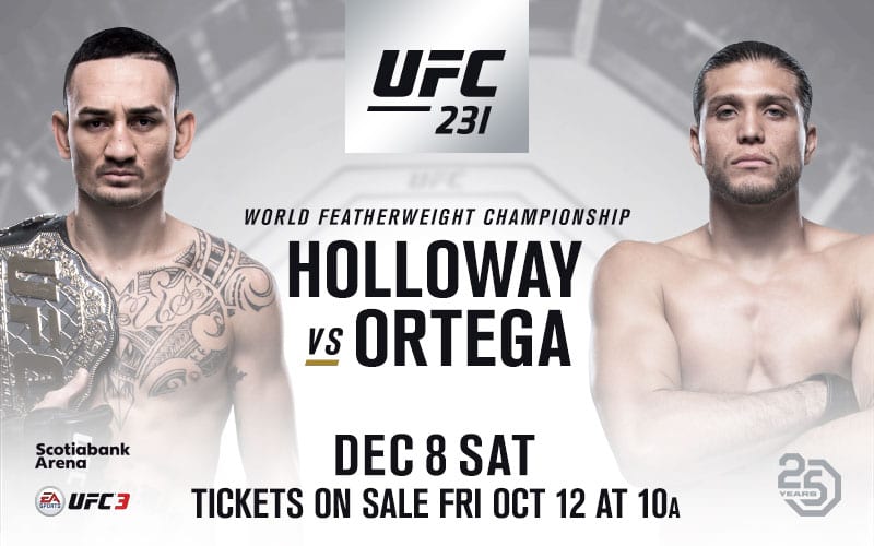 UFC 231 full results and highlights as max holloway knocks out brian ortega and valentina shevchenko defeats joanna Jędrzejczyk to win the UFC belt at UFC 231