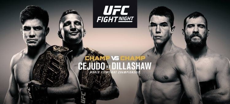 UFC Fight Night 143 Henry Cejudo vs. TJ Dillashaw betting guide