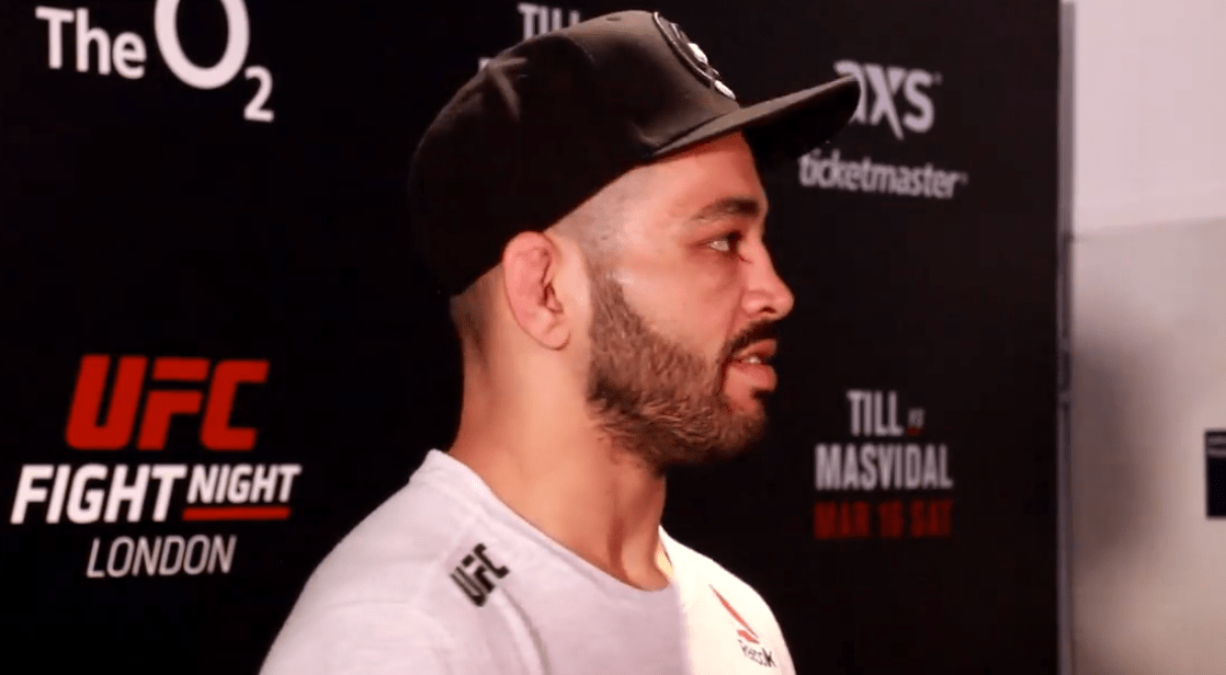 Dan Ige talks about his quick win over Danny Henry to press at UFC London