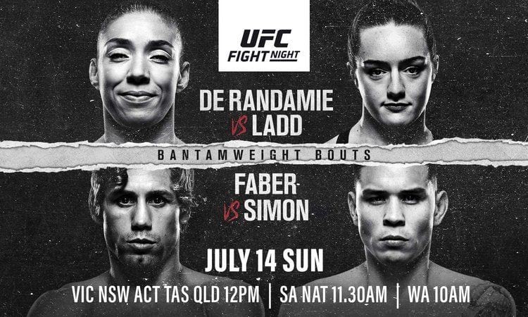 Germaine de Randamie and Urijah Faber pick up quick knockout victories over Aspen Ladd and Ricky Simon at UFC Fight Night 155