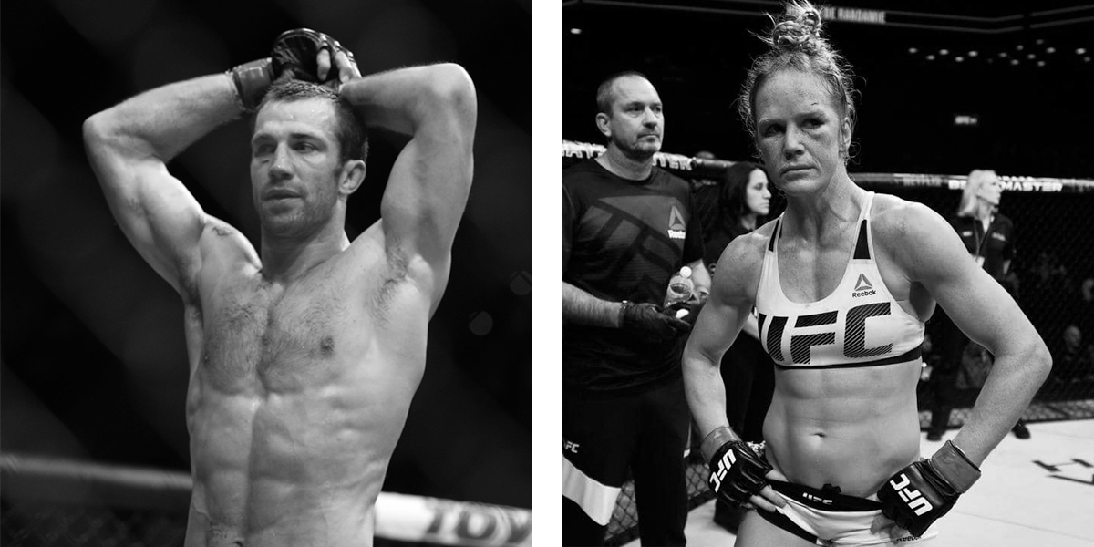 UFC president Dana White hinted he would like to see former champions Luke Rockhold and Holly Holm retire after their TKO losses at UFC 239