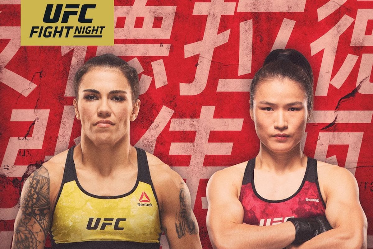 UFC Shenzhen Jessia Andrade defends her UFC strawweight title against Weili Zhang
