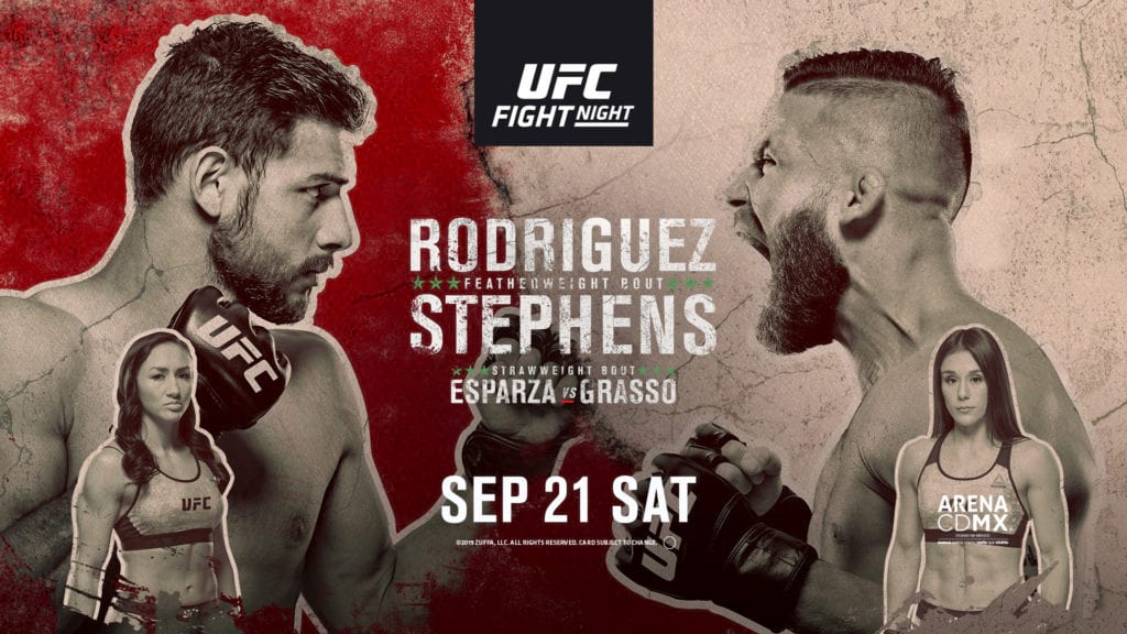 UFC Mexico City the fight between Yair Rodriguez and Jeremy Stephens ended in a No Contest after an accidental eye poke