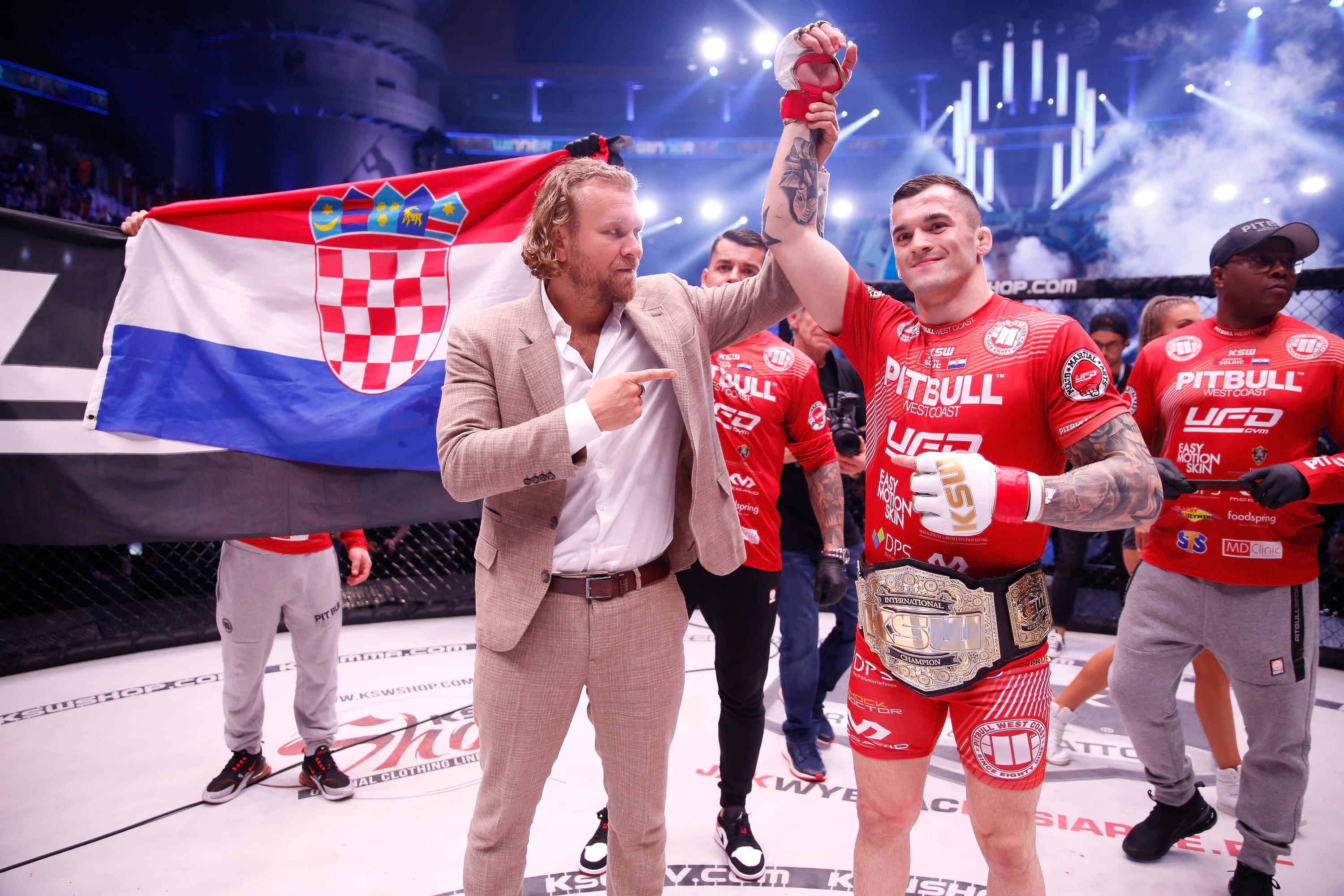 Roberto Soldic will not be defending his KSW welterweight belt at KSW 50 but is fighting