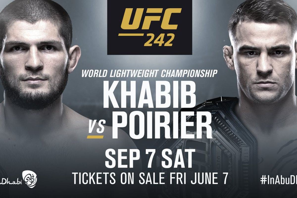 UFC 242 Khabib Vs Poirier Betting Guide with 5Dimes Fighters