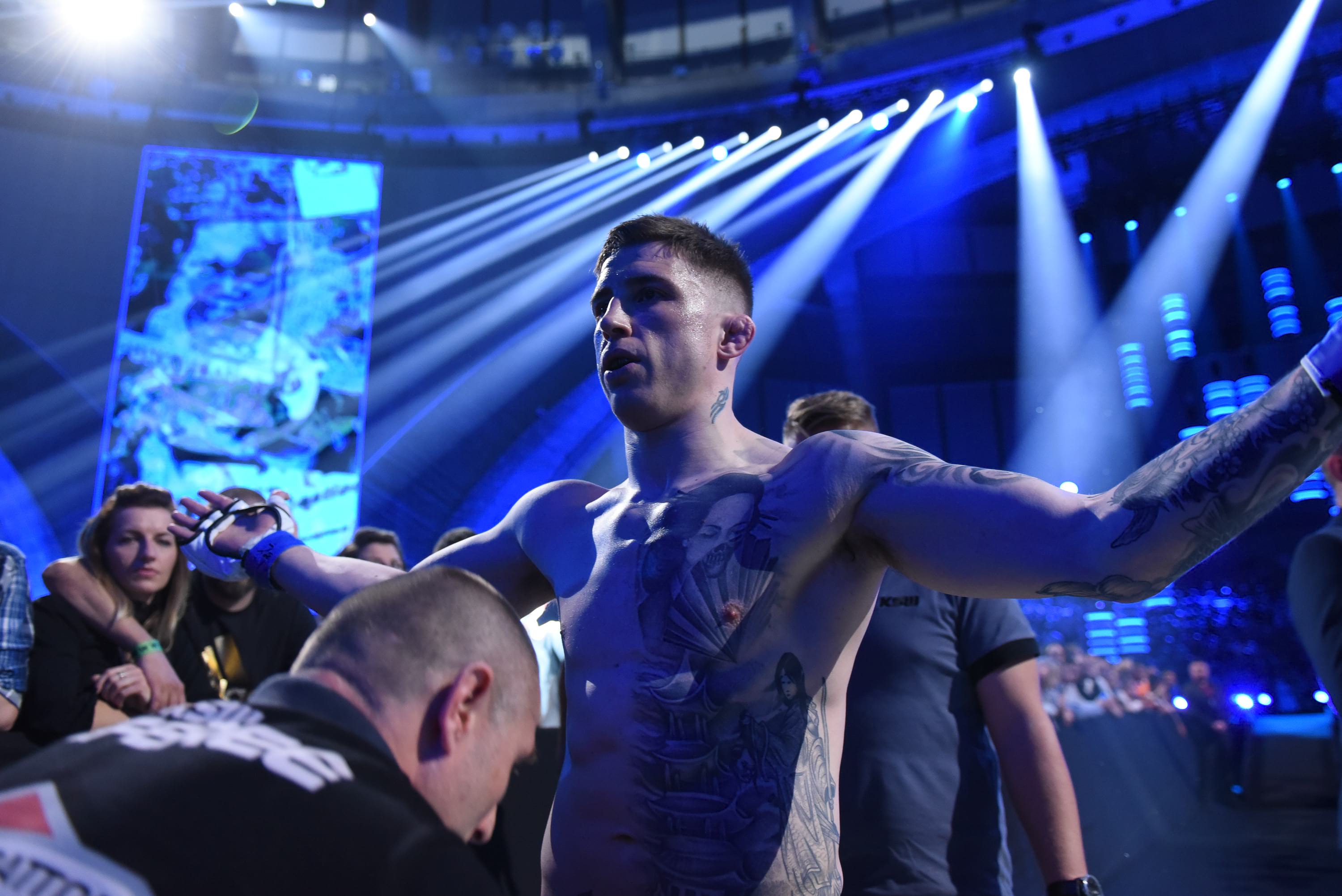 Norman Parke will be fighting for the interim KSW lightweight championship at KSW 50 in London