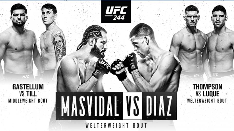 Jorge Masvidal defeated Nate Diaz for the BMF belt at UFC 244