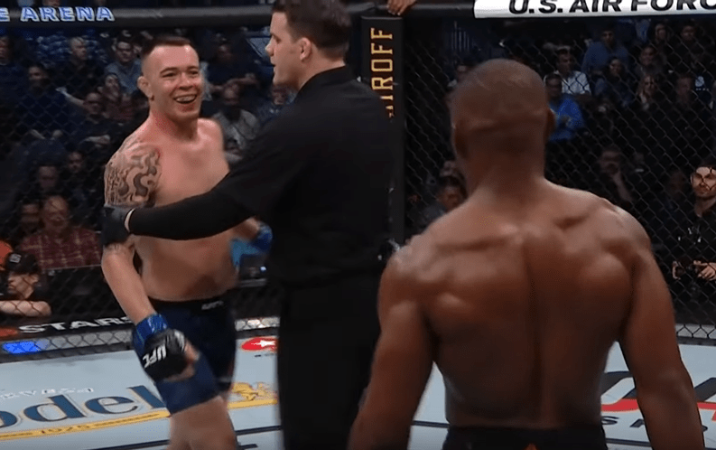 Kamaru Usman broke Colby Covington's jaw when he retained UFC welterweight championship could they rematch