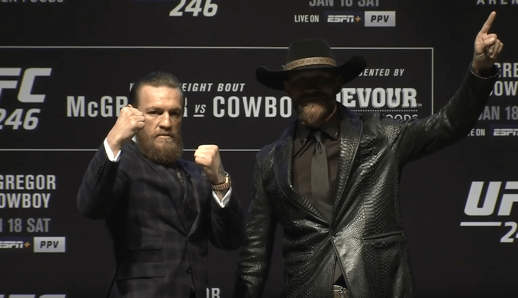 Conor McGregor steals the show at UFC news conference