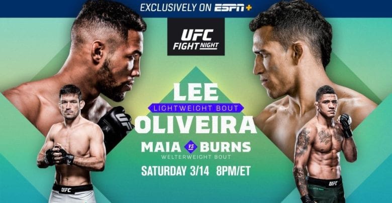 UFC Brasilia Fight Night 170 Kevin Lee Charles Oliveira