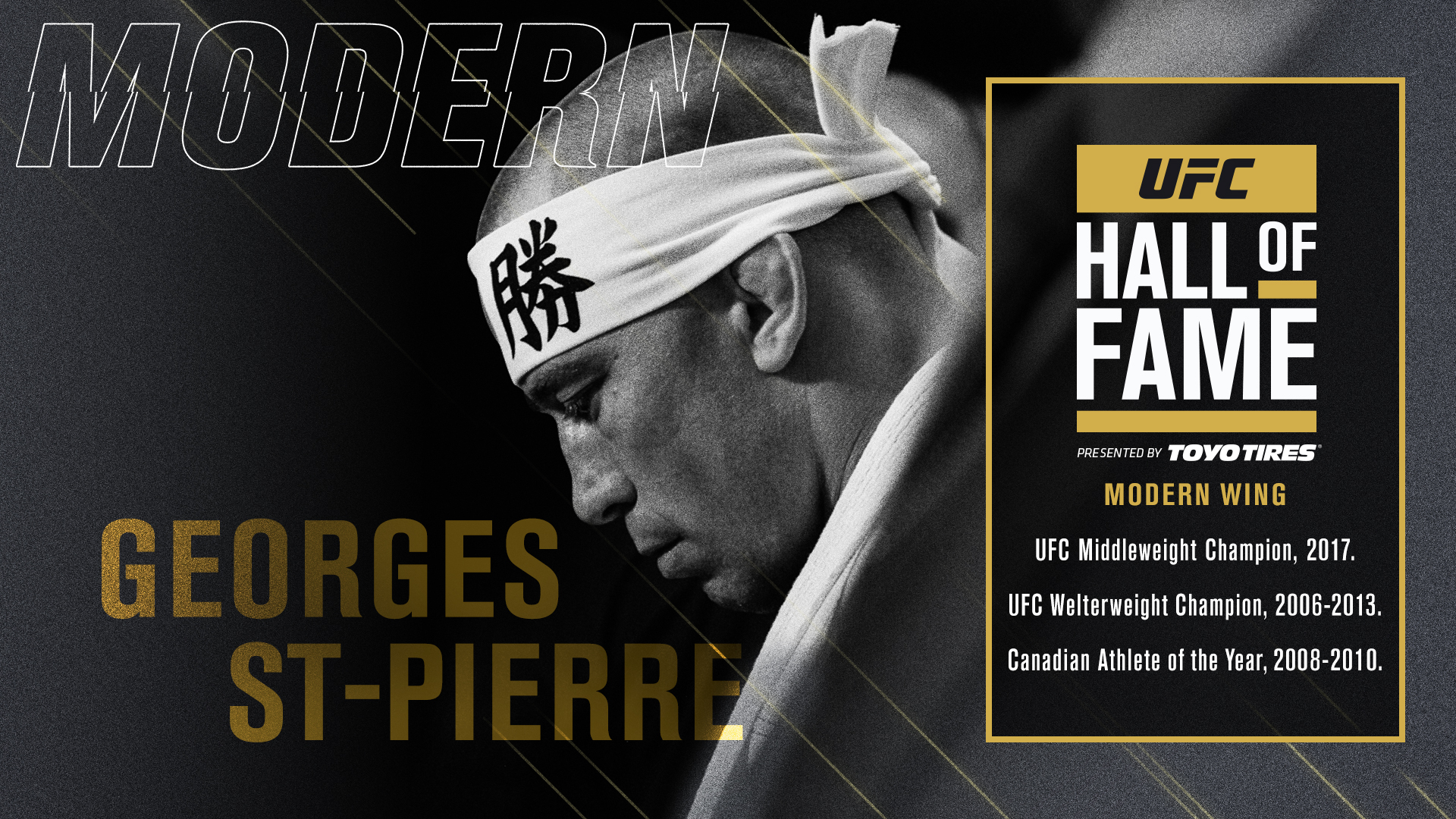 Georges St-Pierre GSP UFC Hall of Fame UFC 249 welterweight middleweight champion