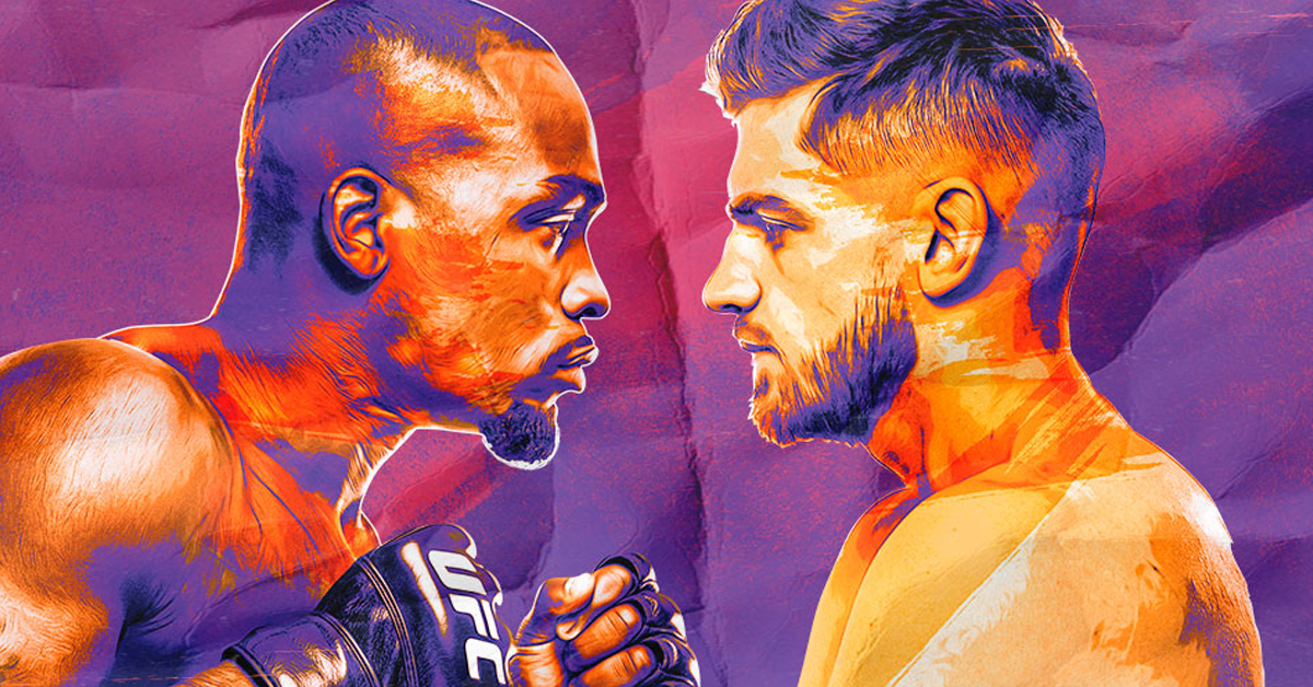 UFC Fight Night Apex Derek Brunson Edmen Shahbazyan