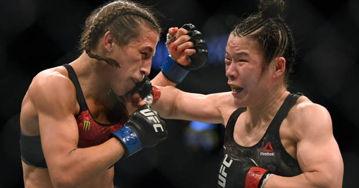 Joanna Jedrzejczyk vs Weili Zhang World MMA Awards UFC 248 fight of the year