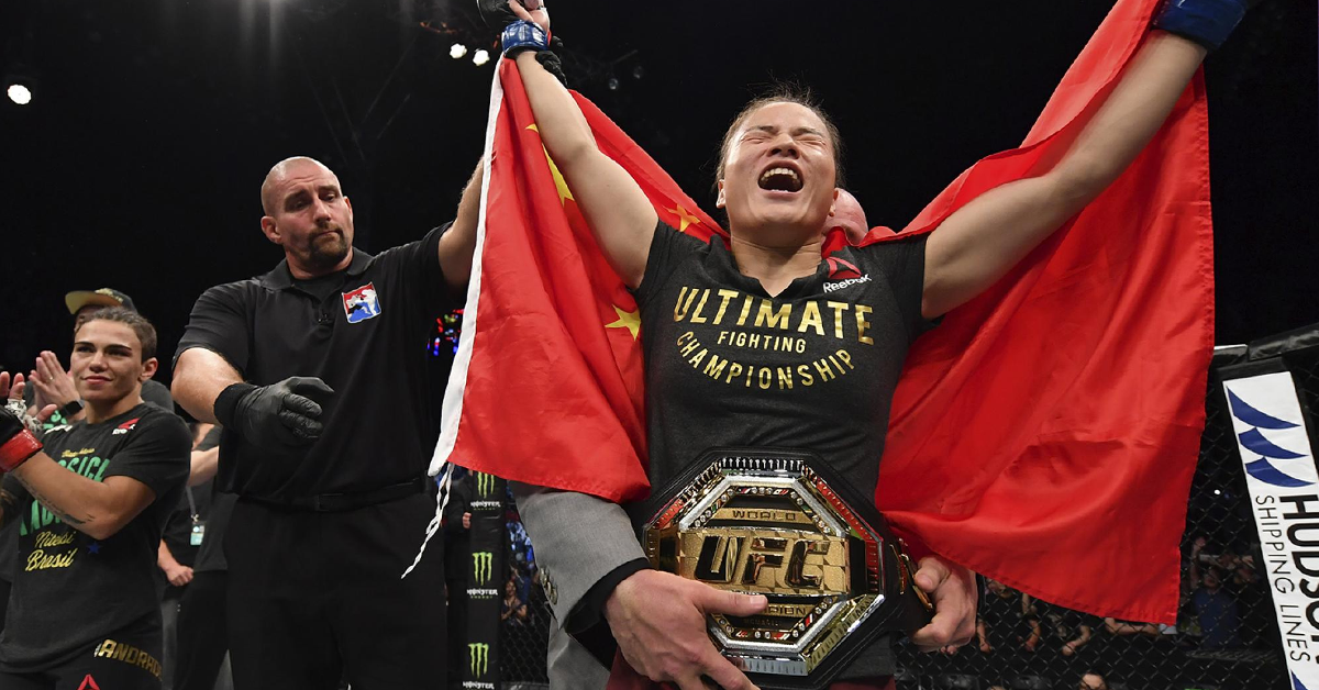 Weilie Zhang China UFC champion World MMA Awards vote