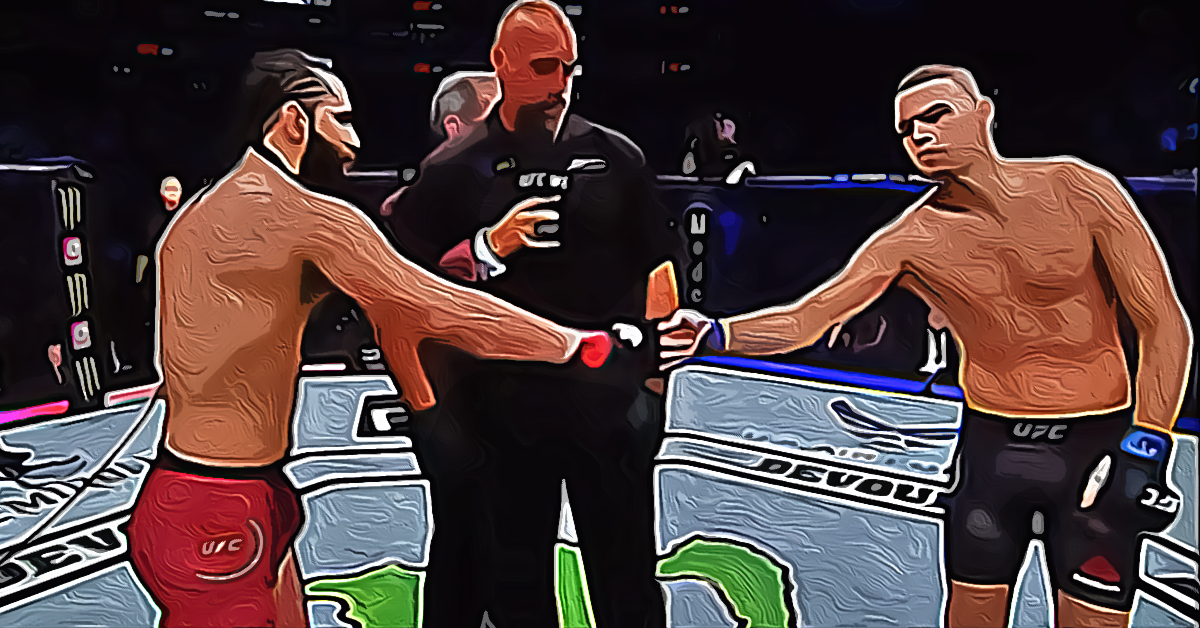UFC 256 Jorge Masvidal Nate Diaz BMF title rematch