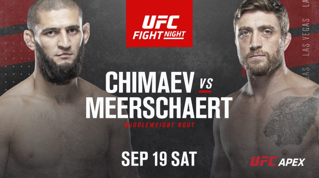 UFC Fight Night 178 Khamzat Chimaev Gerald Meerschaert fight preview