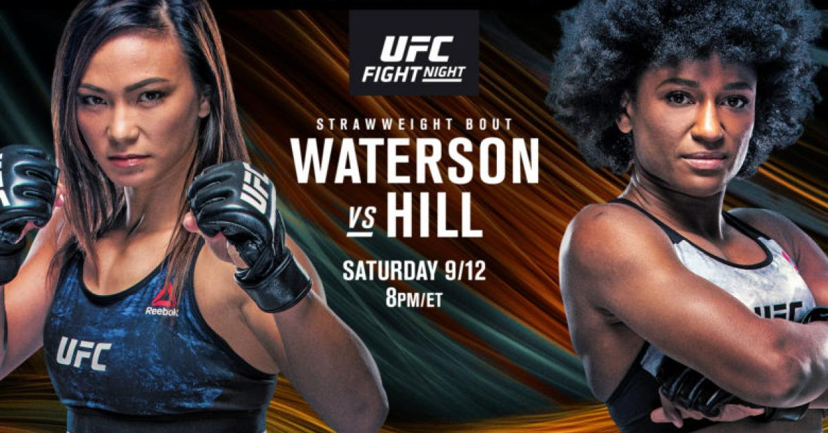 Michelle Waterson Karate Hottie Angela Overkill Hill fight results recap highlights UFC