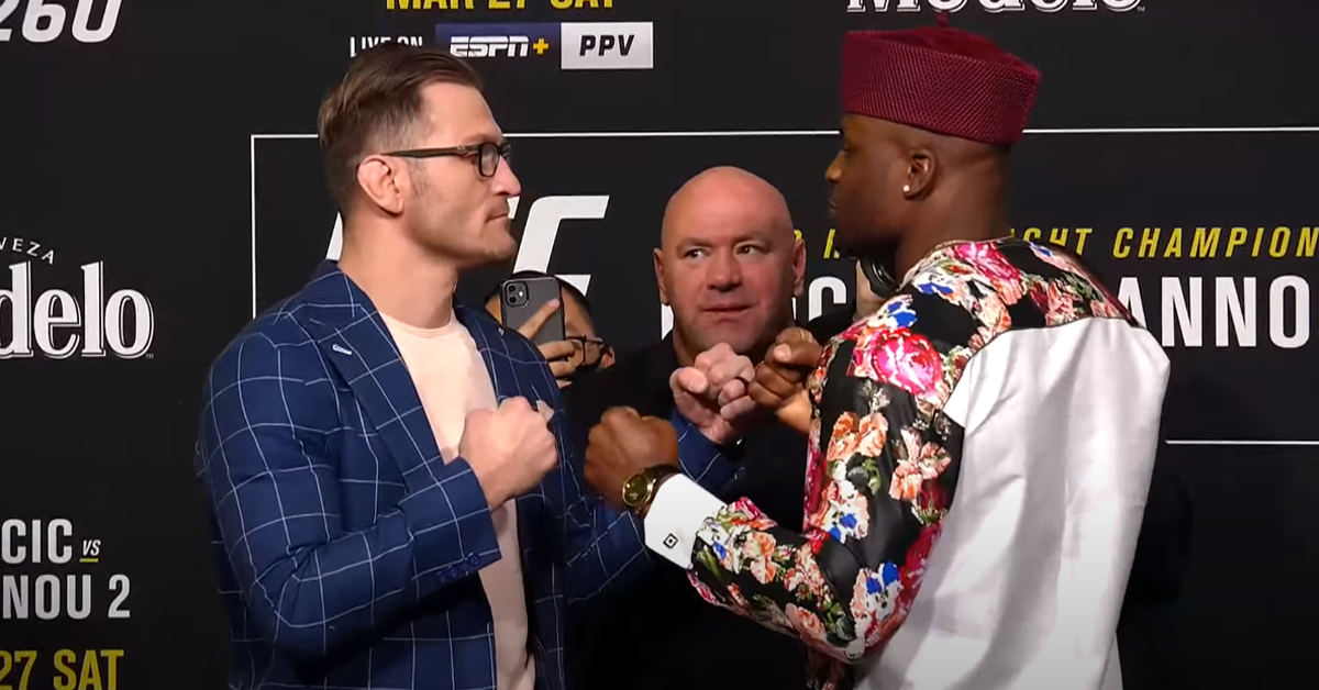 UFC 260, preview, press conference, Stipe Miocic, Francis Ngannou, heavyweight, championship, rematch