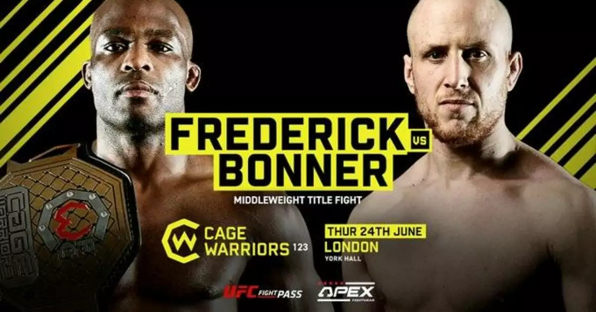 Cage Warriors 123, Frederick, Bonner, The Trilogy