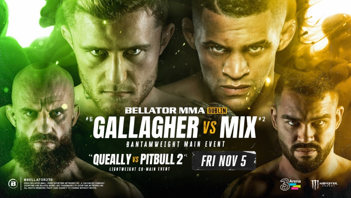 Bellator 270 Fight card for Dublin return starts to take shape