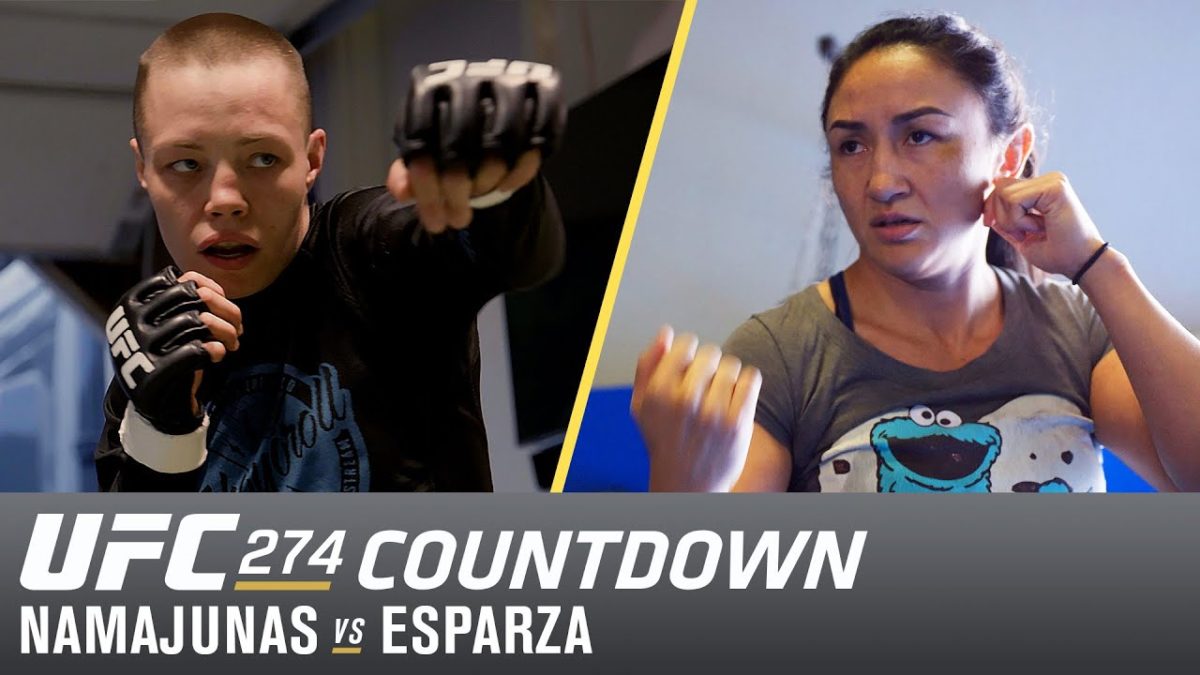 Rose Namajunas Vs Carla Esparza 2 Full Fight UFC 274 Countdown: Rose Namajunas vs. Carla Esparza 2 – Fighters Only