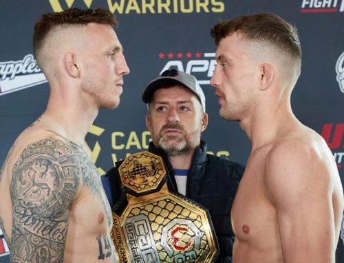 Cage Warriors 140: Rhys McKee stops Justin Burlinson to win welterweight title