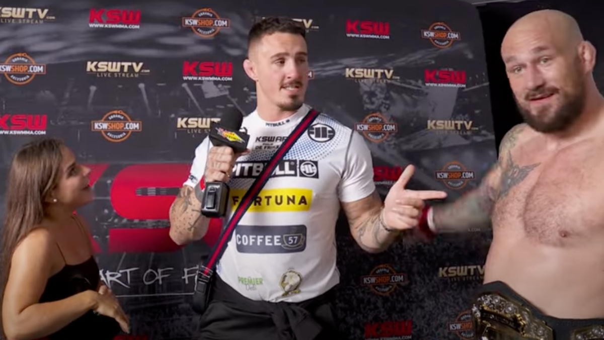 KSW 74 Tom Aspinall backs up Phil De Fries, calls for Mariusz Pudzianowski fight for KSW champion
