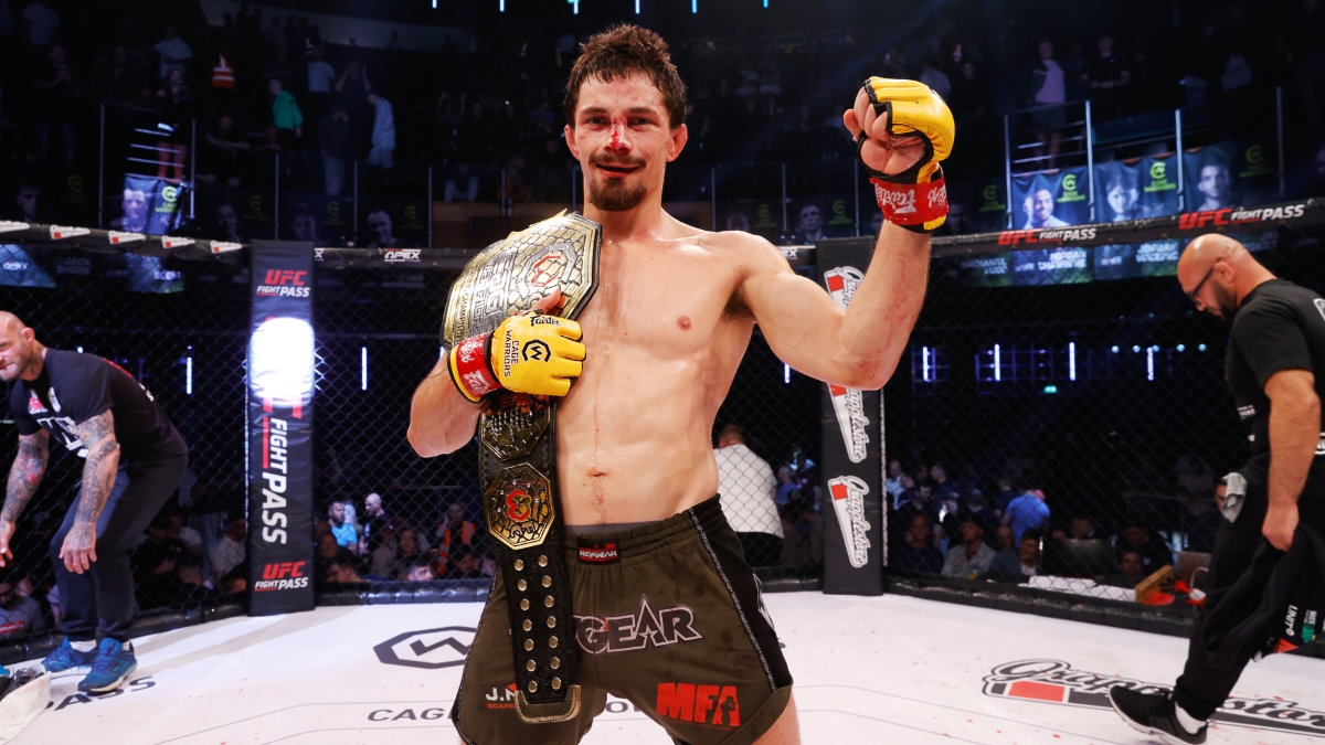 Cage Warriors 147 Fight card set for Unplugged event