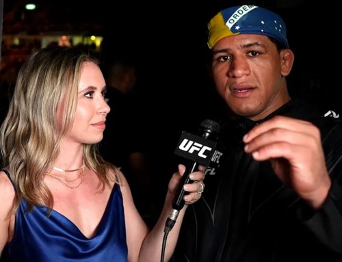 Gilbert Burns reveals promise to his wife helped him to submission win at UFC 283