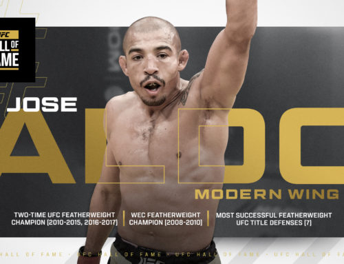 Jose Aldo to be inducted to UFC Hall of Fame as part of the Class of 2023