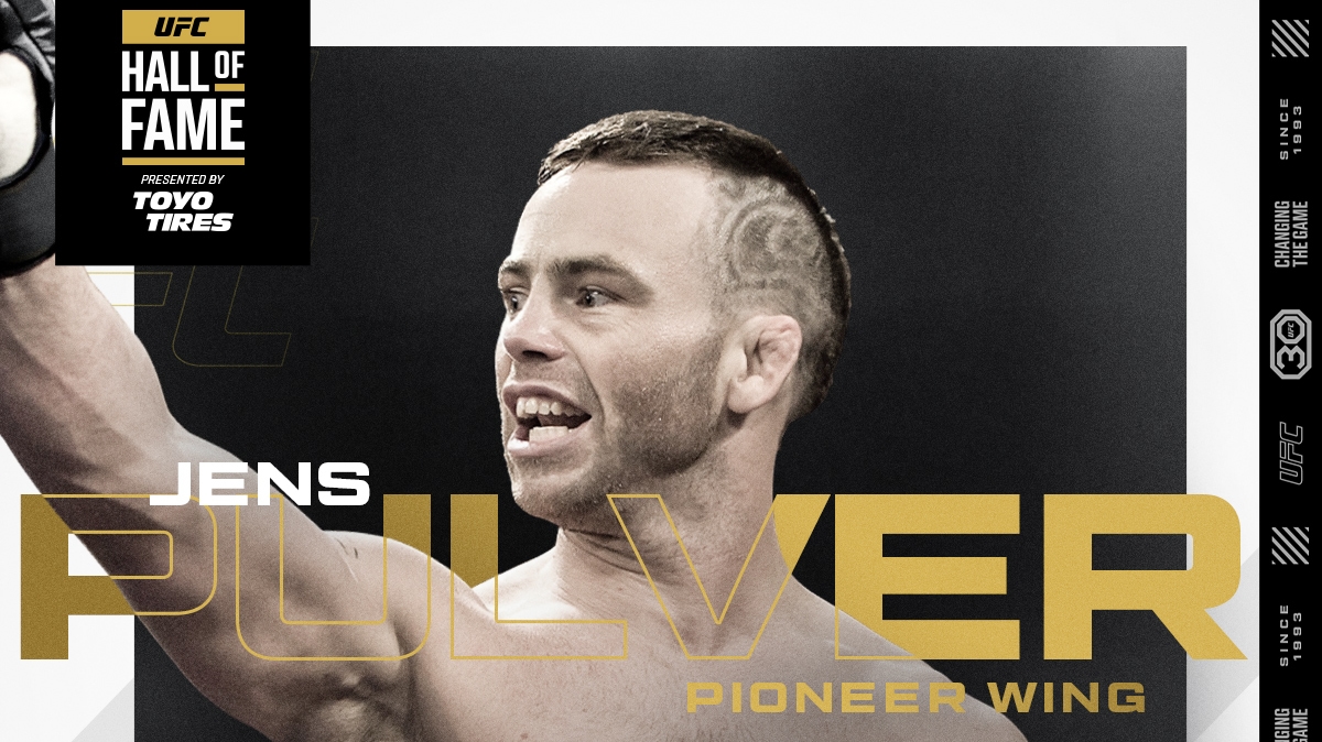 Jens Pulver to be inducted into UFC Hall of Fame