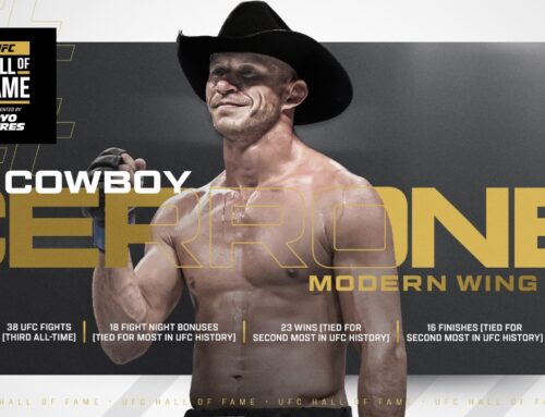 Donald ‘Cowboy’ Cerrone set to be inducted to UFC Hall of Fame Class of 2023