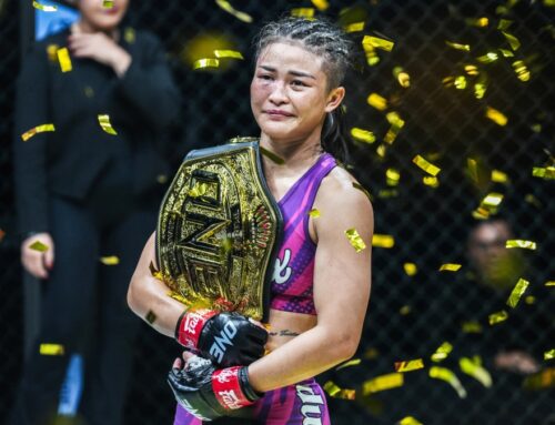 Stamp Fairtex reflects on realizing three-sport world championship dream at ONE Fight Night 14